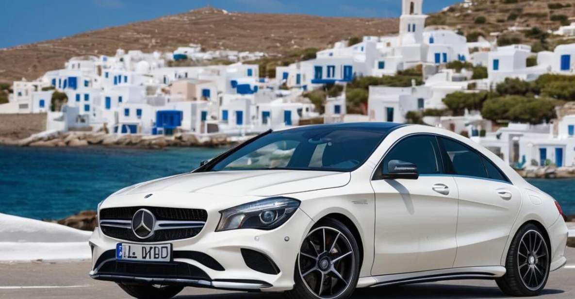 Private Transfer:From Your Villa to Spilia With Sedan - Driver and Cancellation Policy