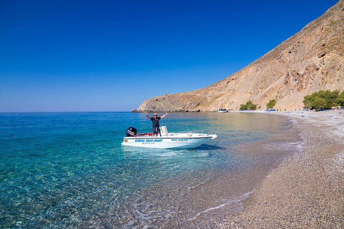 RENT A BOAT 5,5m - 30hp LICENSE FREE Chora Sfakion, Sfakia - Cancellation Policy