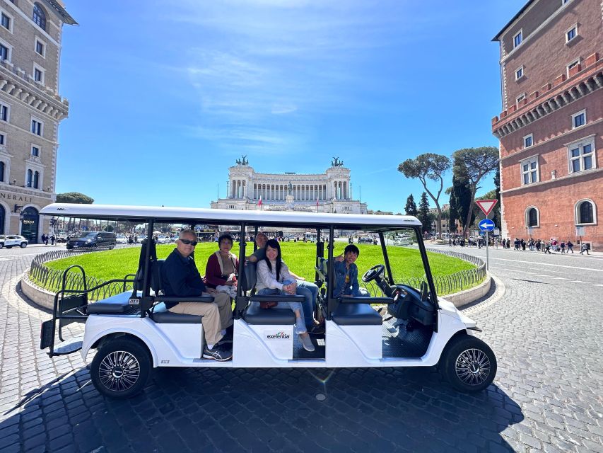 Rome in Golf Cart 6 Hours the Really Top! - Tour Inclusions and Highlights