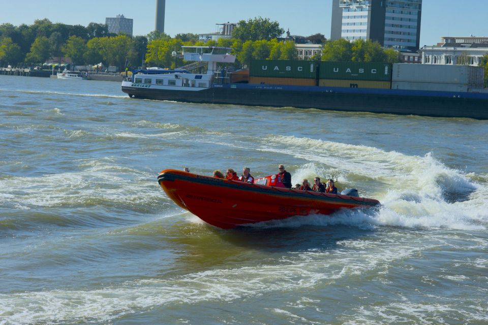 Rotterdam: Private Maas River Speedboat Cruise - Detailed Description