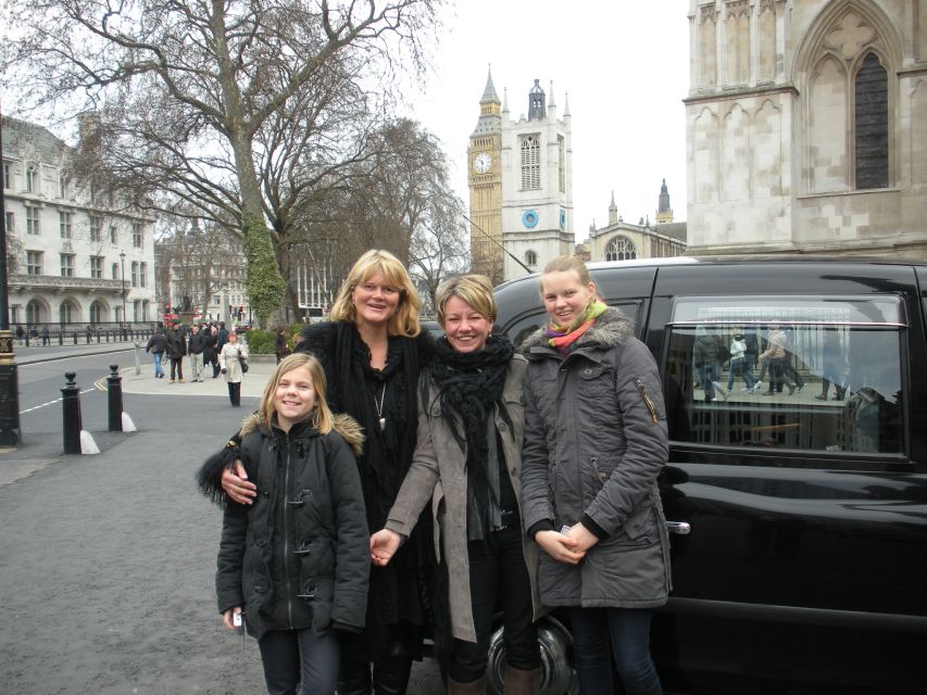 Royal London Private Full-Day Sightseeing Tour by Black Taxi - Tour Inclusions