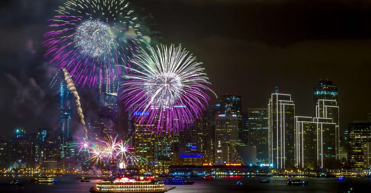 San Francisco: Empress Yacht July 4th Fireworks Party Cruise - Inclusions