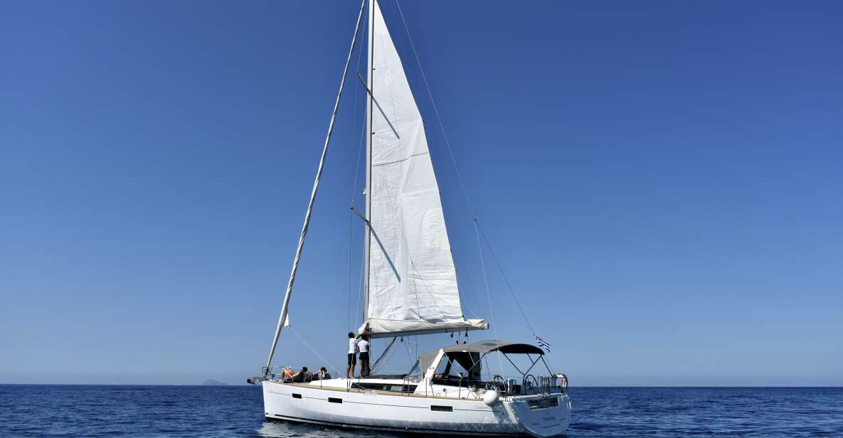 Santorini: 3-Day Oceanis 45 Yacht Charter With Crew - Experience on Board