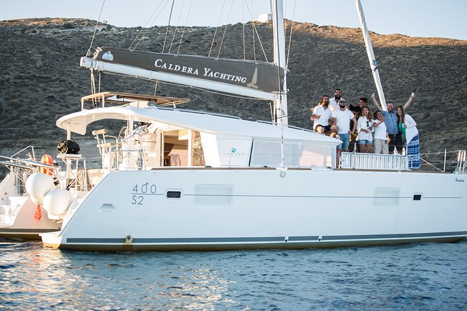 Santorini All-inclusive Private Catamaran Cruise - Inclusions and Services Provided