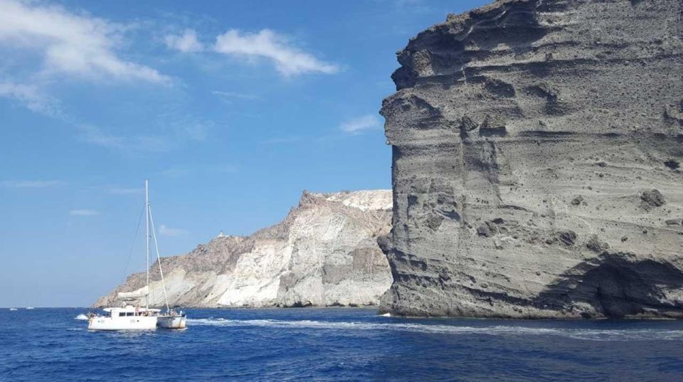 Santorini: Caldera Cruise With Greek Meal and Transfer - Highlights