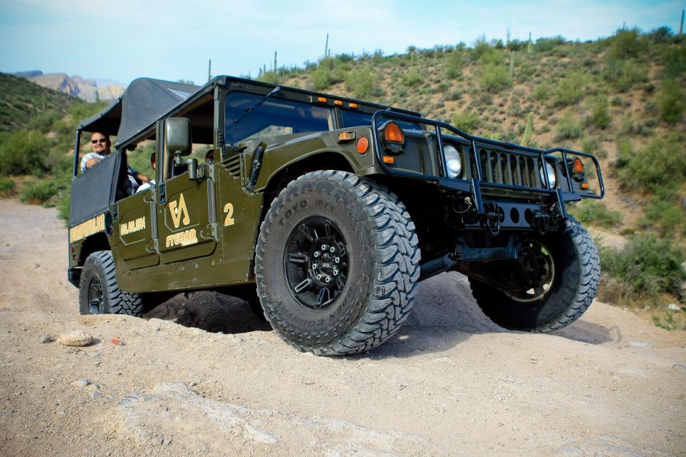 Scottsdale: Tonto National Forest Off-Road H1 Hummer Tour - Inclusions