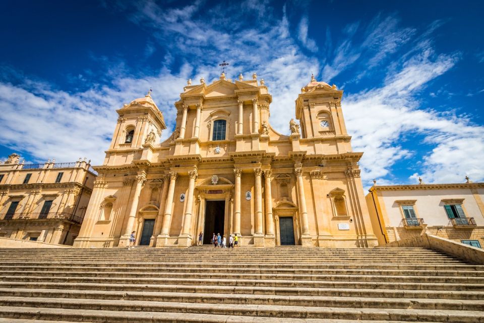 Sicily: Syracuse, Ortigia and Noto Private Tour From Catania - Live Tour Guide and Transportation