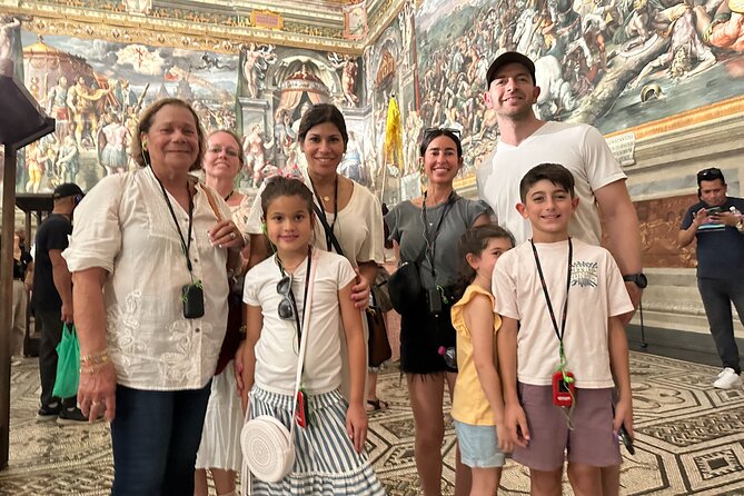 Skip the Line: Private Vatican & Sistine Chapel Tour for Families - Tour Guide Reviews and Testimonials