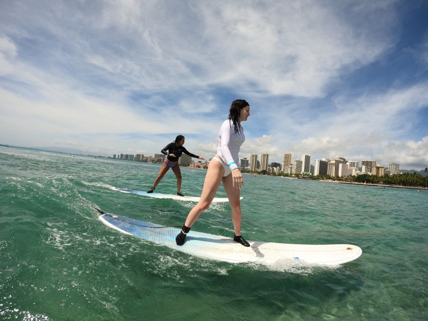 Surfing Lesson in Waikiki, 3 or More Students, 13YO or Older - Lesson Experience Highlights