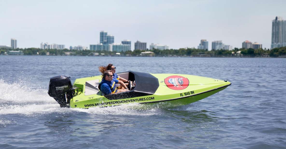 Tampa Bay 2-Hour Speedboat Adventure - Detailed Itinerary