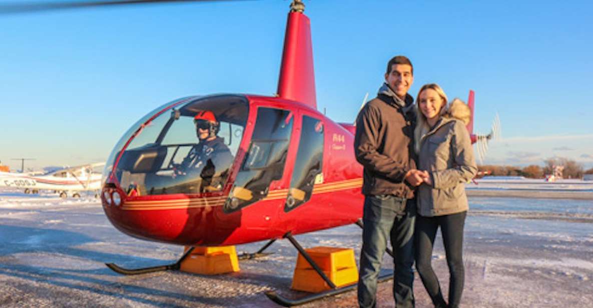 Toronto: Private Helicopter Tour for Two - Meeting Point and Important Information