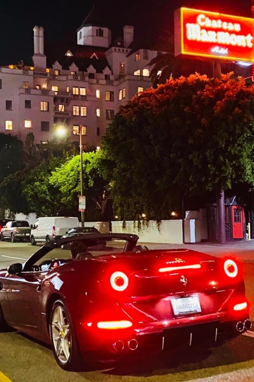 20 Min Ferrari Driving Tour in Hollywood - Languages Available