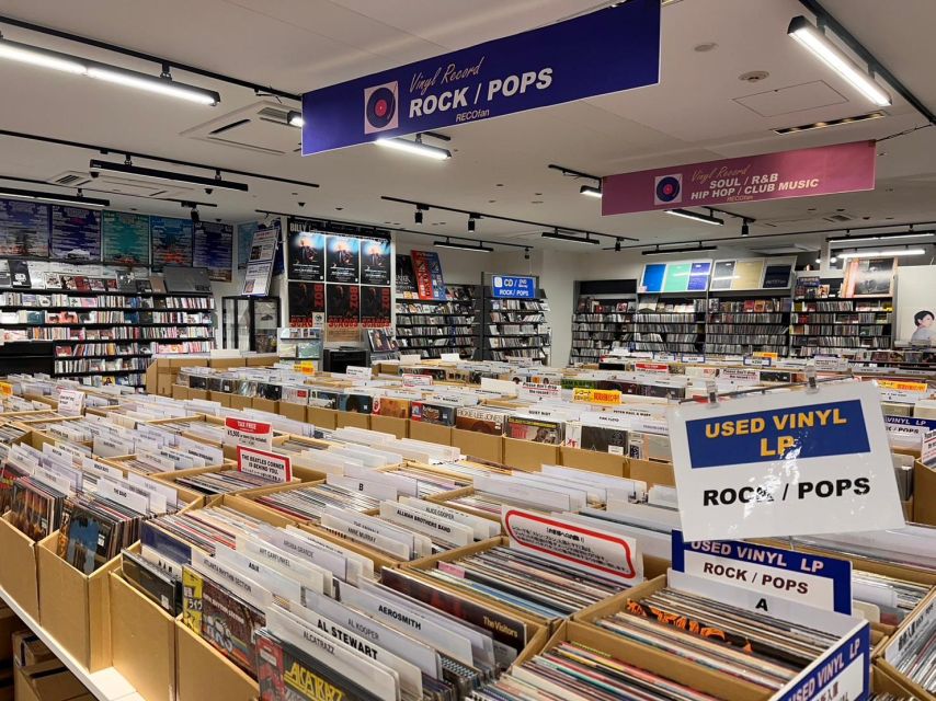 A Tour of Code Stores to Find World Music in Shibuya - Small Group Limit