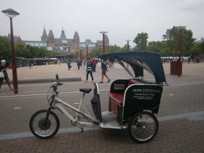 Amsterdam: 2-Hour Sightseeing Tour by Rickshaw - Suitability and Rainy Day Preparedness