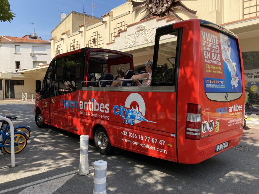Antibes: 1 or 2-Day Hop-on Hop-off Sightseeing Bus Tour - Audio Guide and Languages