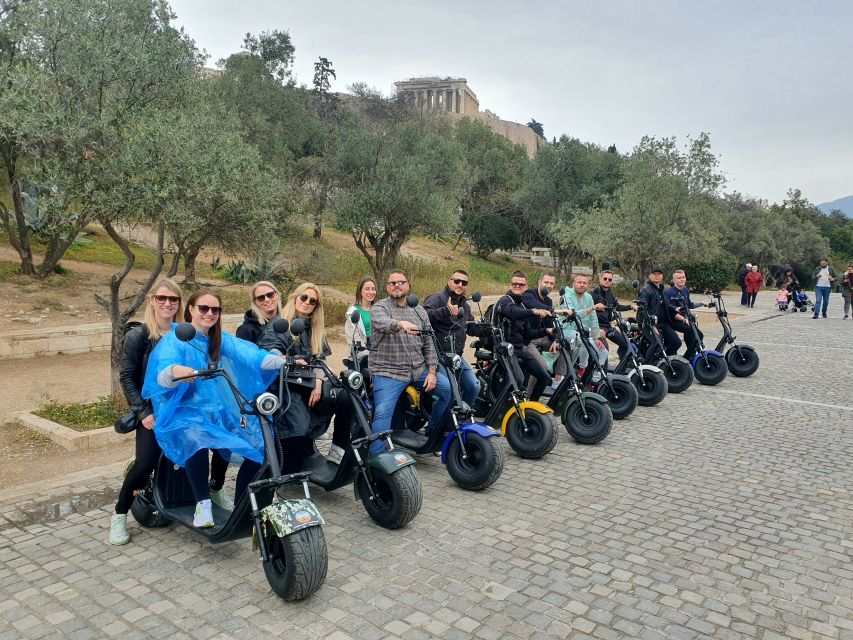 Athens: Premium Guided E-Scooter Tour in Acropolis Area - Meeting Point