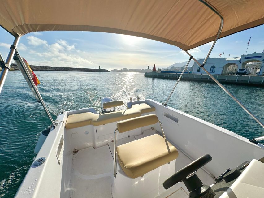 Benalmádena: Costa Del Sol License-Free Boat Rental - Booking Information