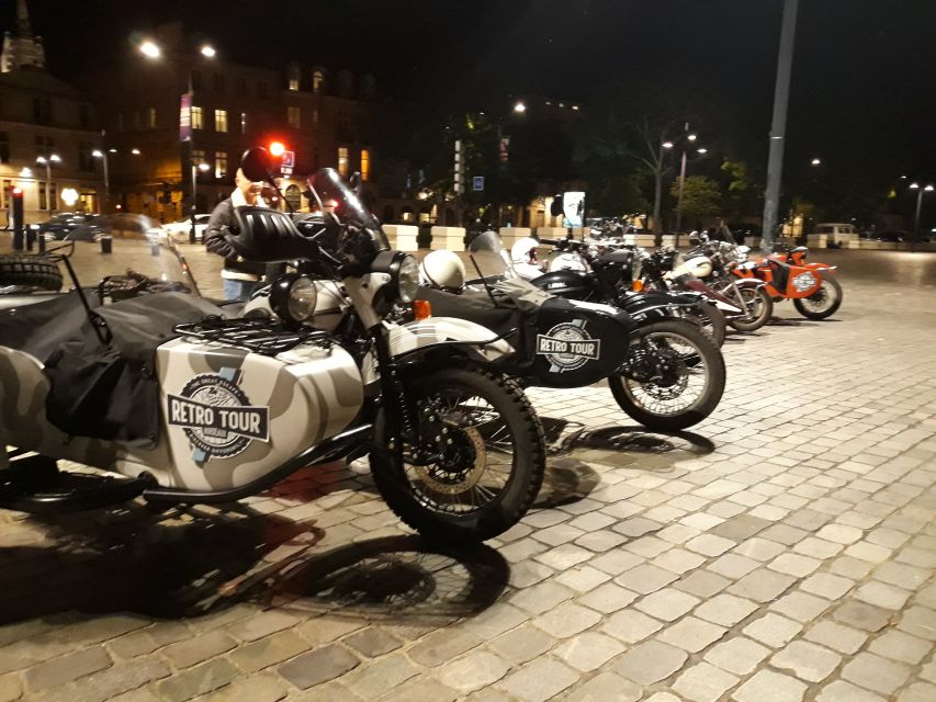 Bordeaux: Nighttime Sidecar Tour With Wine Tasting - Inclusions