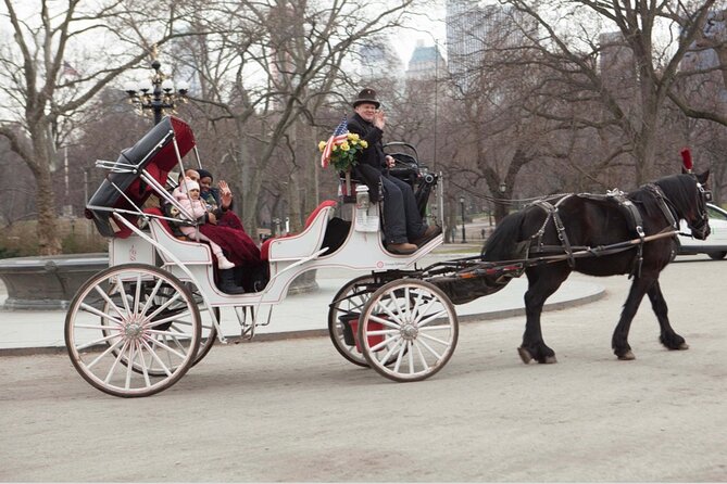 Central Park and NYC Horse Carriage Ride OFFICIAL ( ELITE Private) Since 1970 - Meeting and Pickup