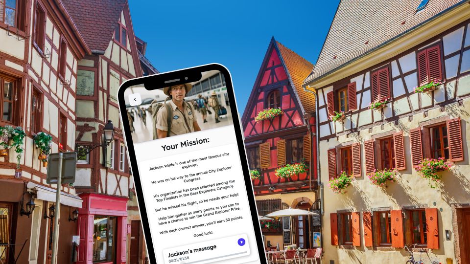 Colmar: City Exploration Game and Tour on Your Phone - Logistics and Booking Details