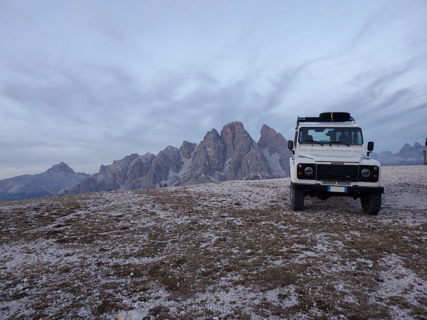 Cortina Dampezzo: High Altitude Off-Road Scenic Spots Tour - Itinerary Highlights