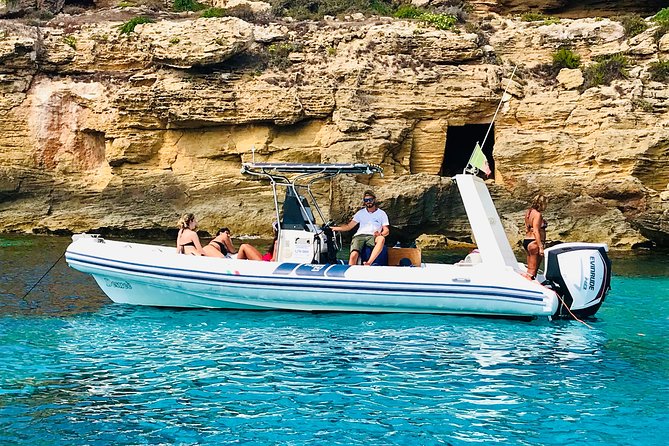 Daily Egadi Tour: Favignana and Levanzo in Rubber Dinghy - Snorkeling and Swimming Stops