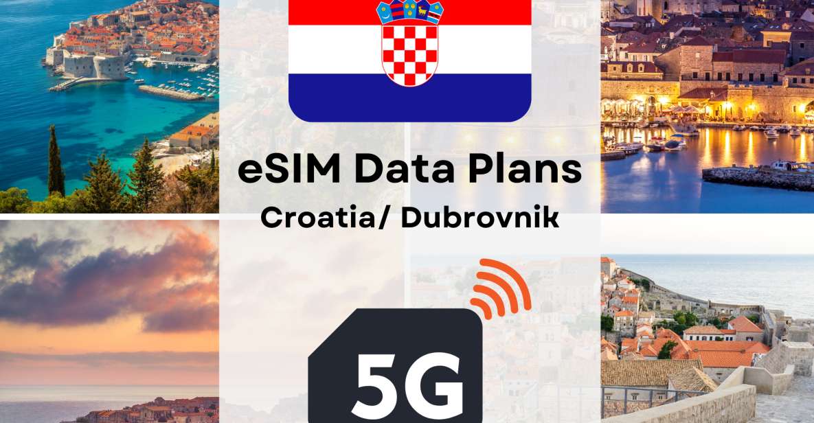 Dubrovnik: Esim Internet Data Plan for Croatia 4g/5g - Esim Compatibility and Security
