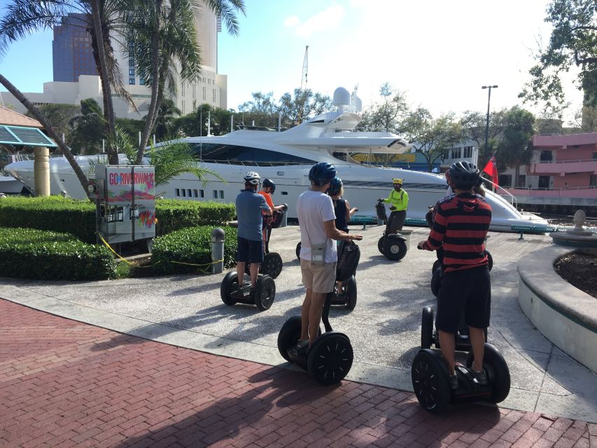 Fort Lauderdale: Famous Yachts and Mansions Segway Tour - Inclusions