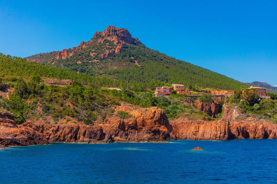 From Mandelieu: Corniche Dor Sightseeing Cruise With Guide - Exploring the Esterel Massif