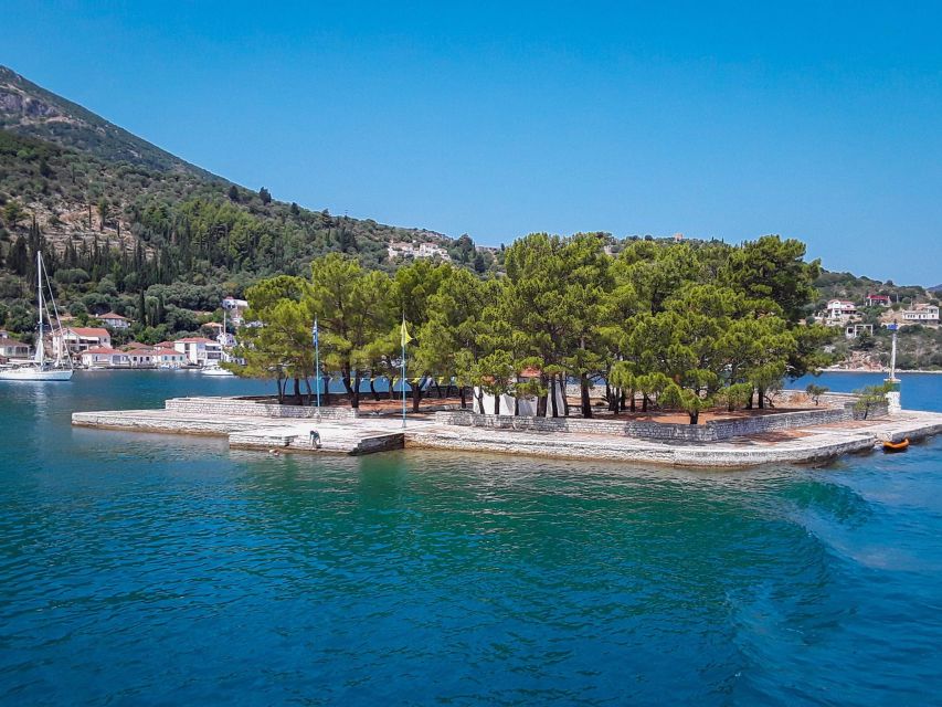 Kefalonia: Ithaca Cruise From Agia Efimia With Bus Transfer - Exclusions