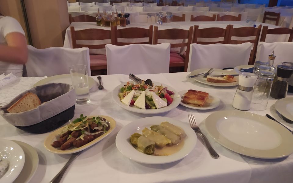 Kos: Tavern Dinner Experience With Greek Dancing and Wine - Inclusions