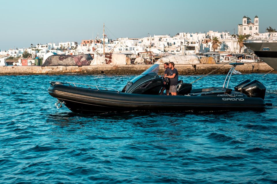 Naousa: Private Boat Cruise to Antiparos Island - Directions