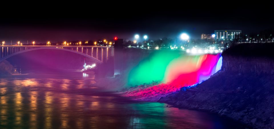 Niagara Falls at Night: Illumination Tour & Fireworks Cruise - VIP Tour Option