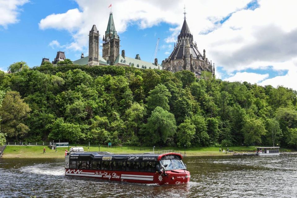 Ottawa: Bilingual Guided City Tour by Amphibious Bus - Restrictions