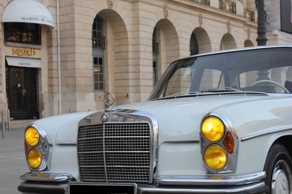 Paris: 2.5-Hour Guided Vintage Car Tour and Wine Tasting - Customer Reviews