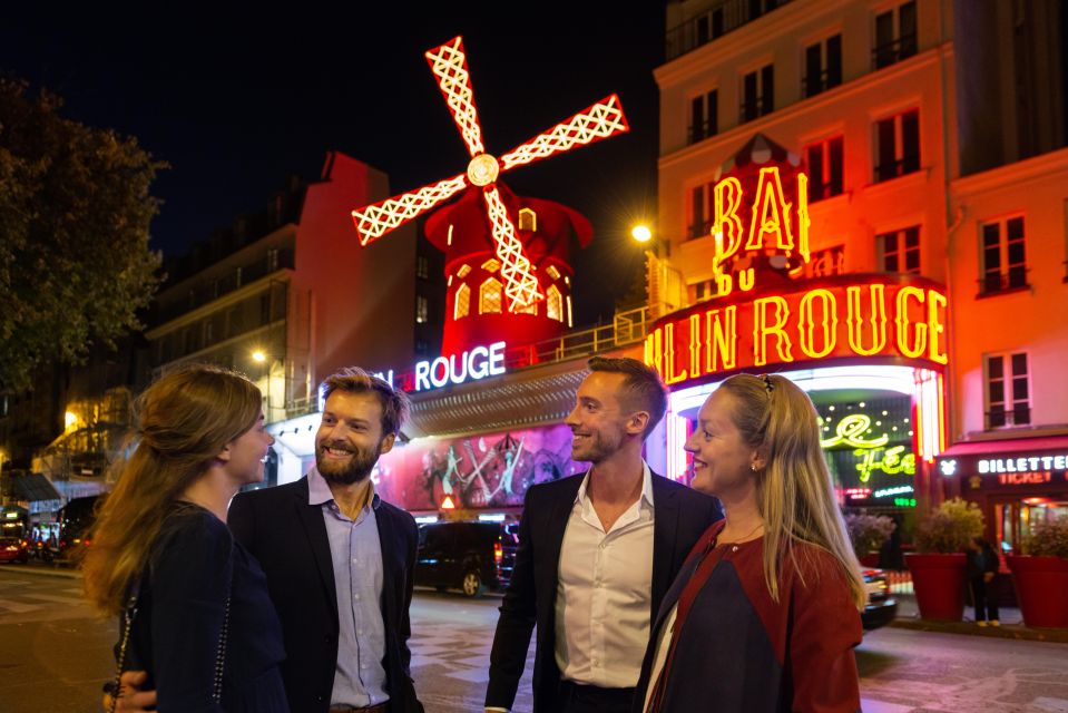 Paris: Moulin Rouge Dinner Show With Return Transportation - Meeting Point and Logistics