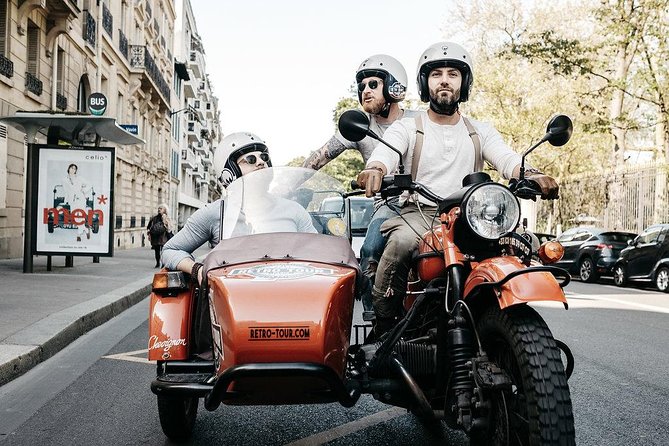 Paris Private Vintage Half Day Tour on a Sidecar Motorcycle - Pricing Details