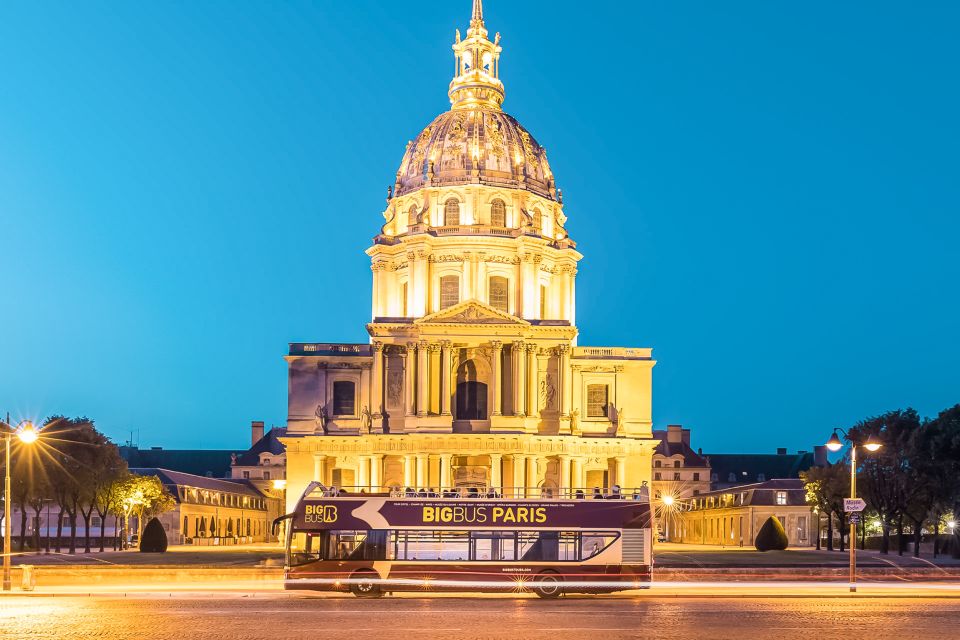 Paris: Sightseeing Night Tour by Open-Top Bus - What to Expect on Tour