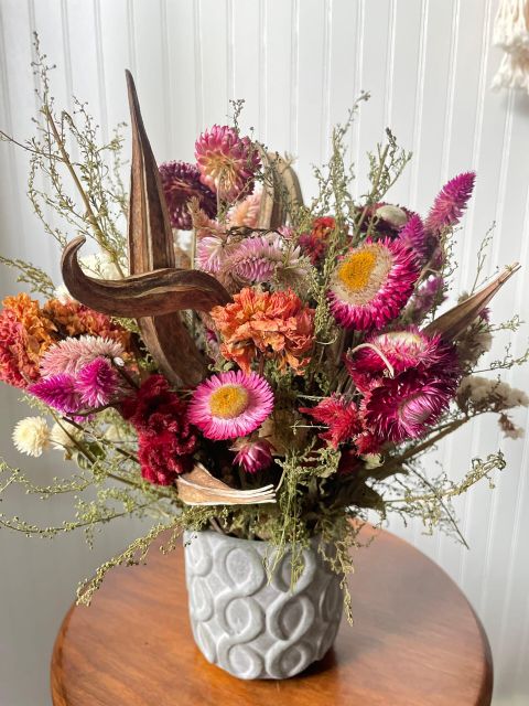 Preserved Flower Bouquet Arrangement Workshop in Paris - Customer Reviews