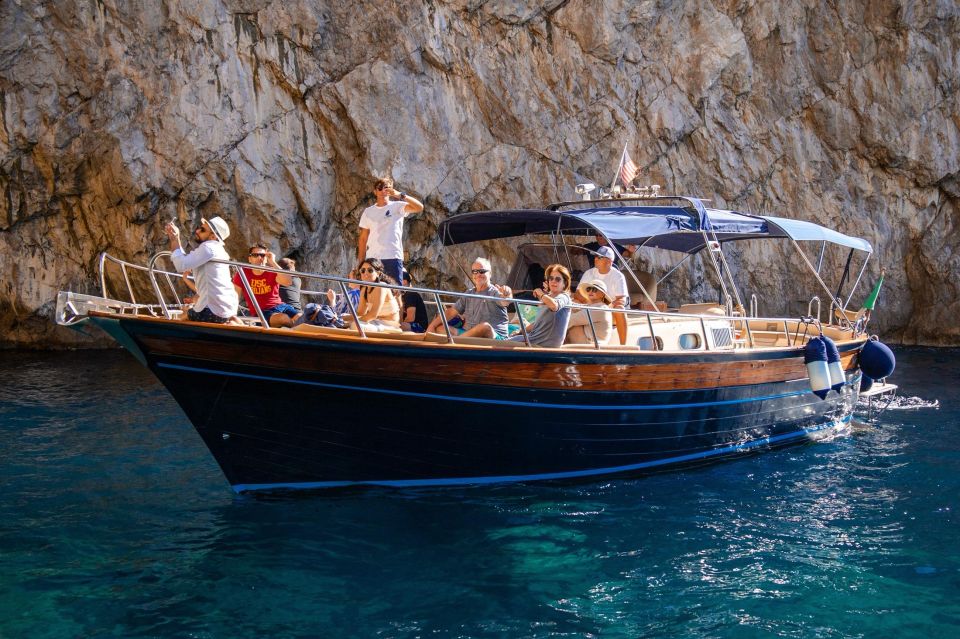 Private Capri Boat Tour From Sorrento - Inclusions