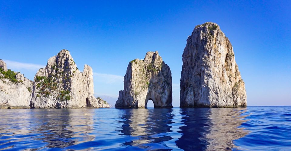 Remarkable Sites of Capri Boat Tour - Faraglioni Rock Formations Marvel