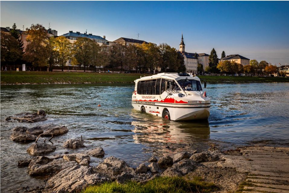 Salzburg: Amphibious Audio Guided Tour on Land and Water - Booking Information