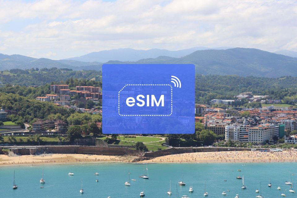 San Sebastian: Spain/ Europe Esim Roaming Mobile Data - Activation and Compatibility