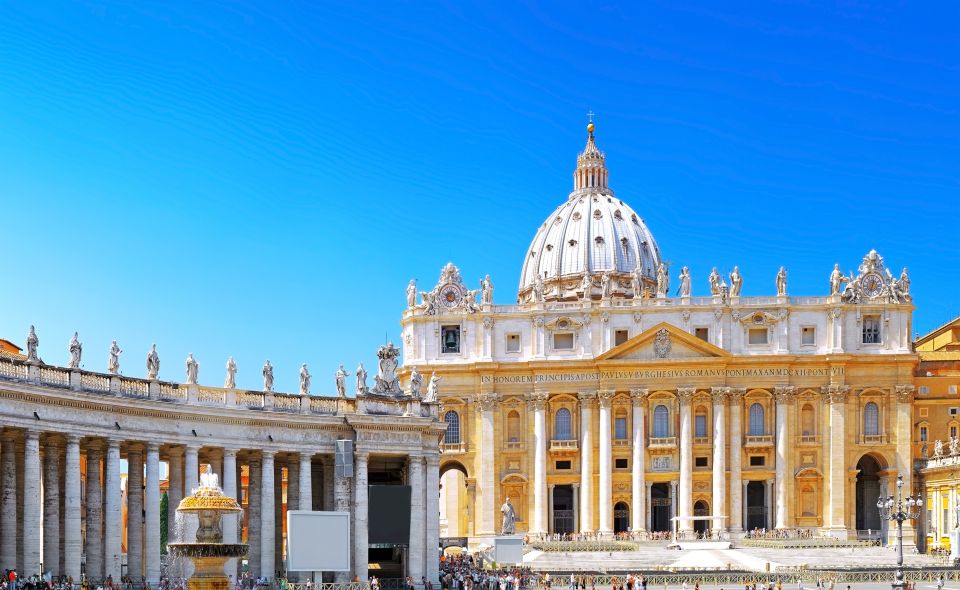 Skip the Line Vatican Museum Sistine & St.Peter Private Tour - Restrictions