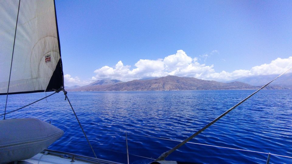 South Crete: Sunset Sailing Full Day Trip With Finger Food - Common questions
