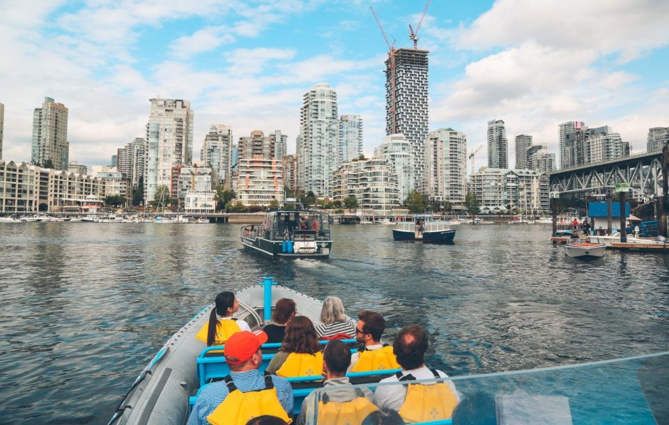 Vancouver: City and Seal Boat Tour - Booking Information