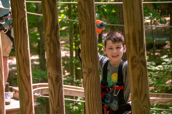 Ziplining and Climbing at The Adventure Park at Virginia Aquarium - Age and Weight Restrictions