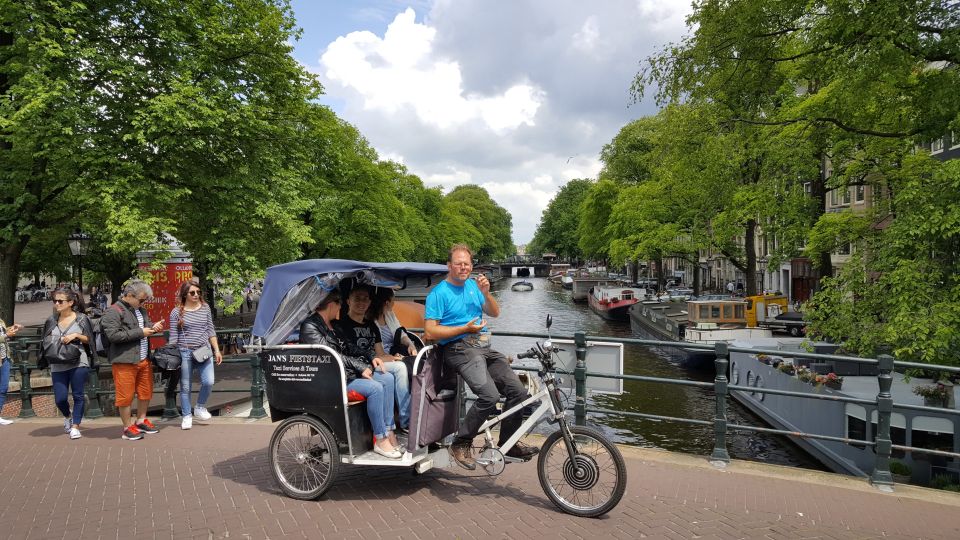 Amsterdam: 2-Hour Sightseeing Tour by Rickshaw - Booking Flexibility and Reservation Details