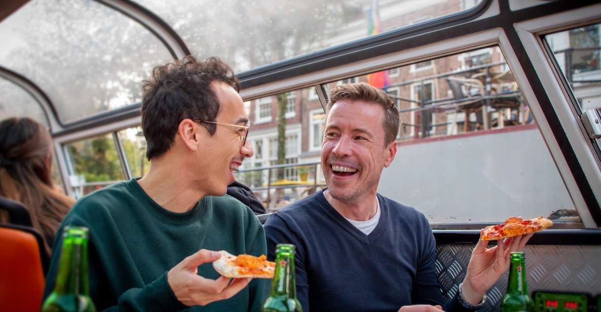 Amsterdam: Pizza Cruise With Drinks - Key Points