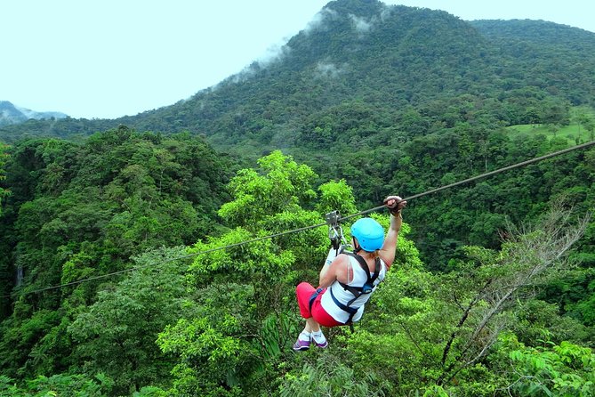 Arenal 12 Zipline Cables Experience With La Fortuna Waterfall - Safety Measures and Equipment Provided